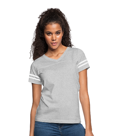 Women's V-Neck Football Tee